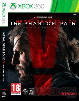 Metal Gear Solid V The Phantom Pain jaquette (1)