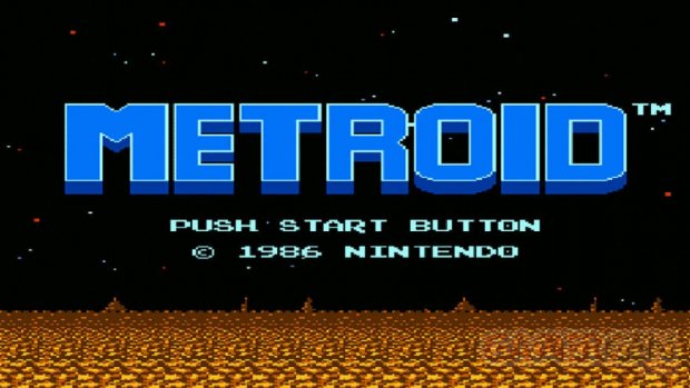Metroid 1986 écran titre