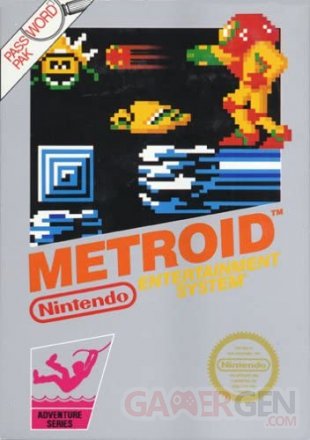 Metroid 1986 jaquette
