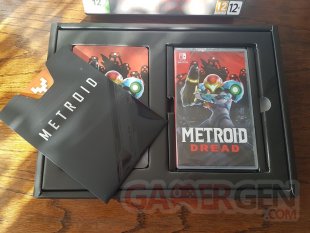 Metroid Dread unboxing déballage photos 06 08 10 2021