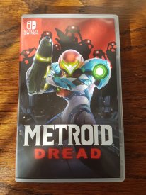Metroid Dread unboxing déballage photos 12 08 10 2021