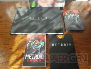 Metroid Dread unboxing déballage photos 24 08 10 2021