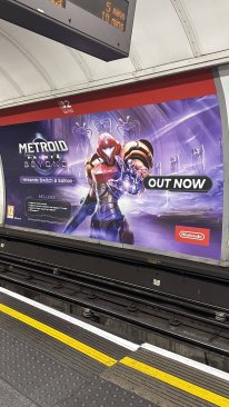 Metroid Prime 4 Beyond photo métro Londres 03 20 06 2025.