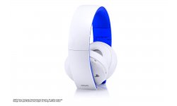 micro casque sans fil sony ps4 blanc