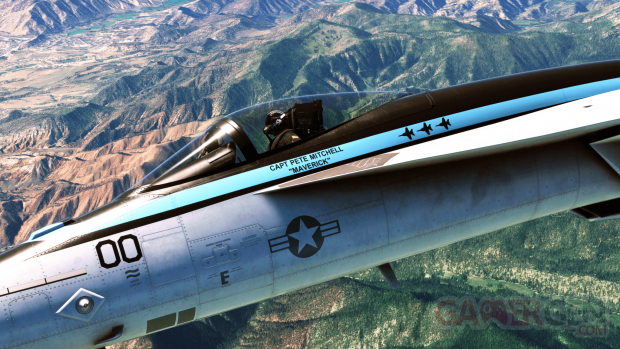 Microsoft Flight Simulator Top Gun Maverick head