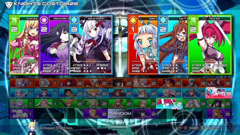 Million Arthur Arcana Blood Annonce PC Steam Combat (5)