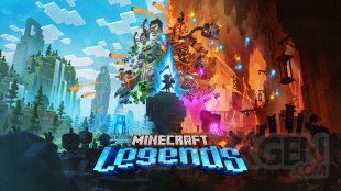 Minecraft Legends 12 06 2022 arte chiave