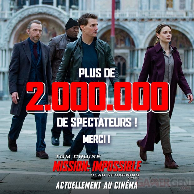 Mission Impossible   Dead Reckoning Partie 1 2 millions france