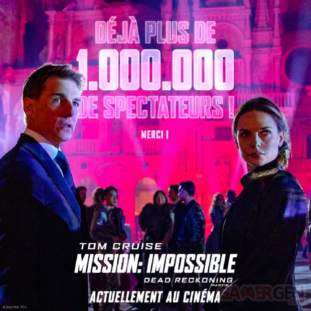 Mission Impossible Dead Reckoning Partie 1 millions entrées France