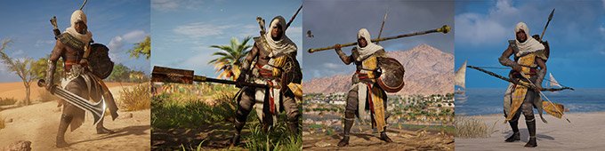 Monster Assassins Creed Origins Armes