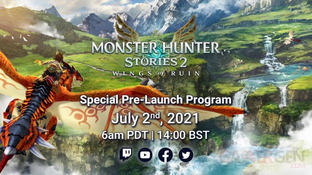 Monster Hunter Stories 2 live 25 06 2021