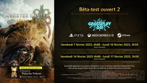 Monster Hunter Wilds bêta ouverte 08 01 2025