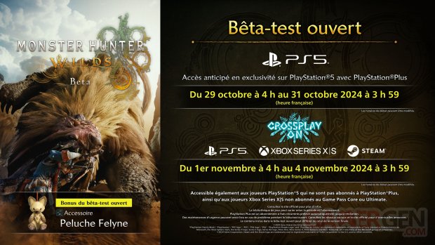 Monster Hunter Wilds bêta ouverte 13 23 10 2024