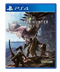 monster hunter world jaquette cover PS4