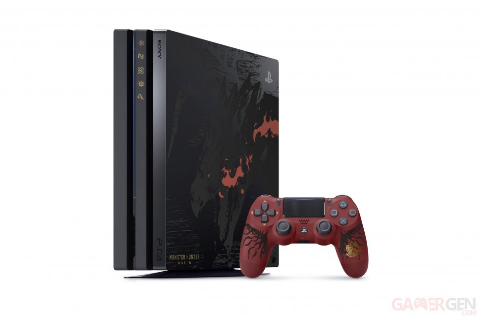 Monster Hunter World PS4 Pro Collector DualShock 4 (2)