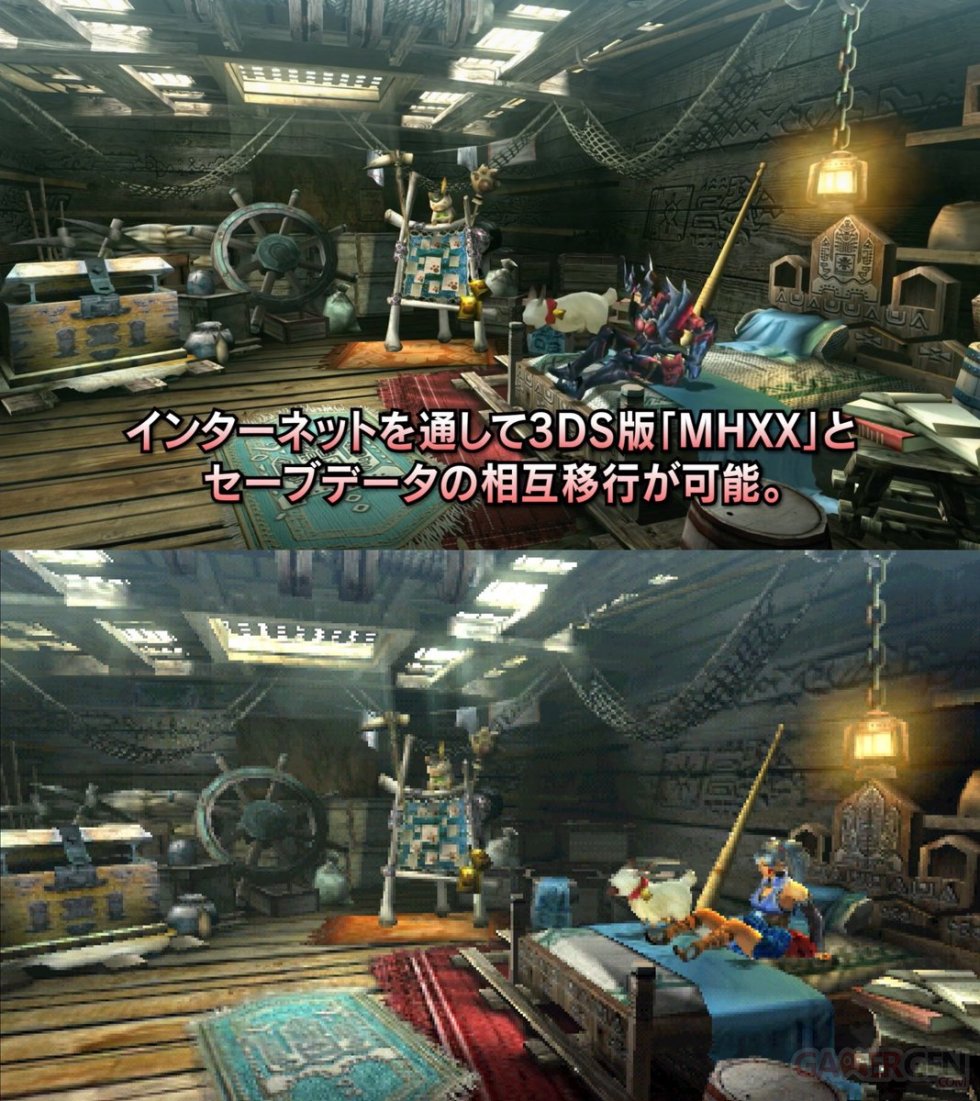 monster hunter xx switch ver comparatif 3DS 01