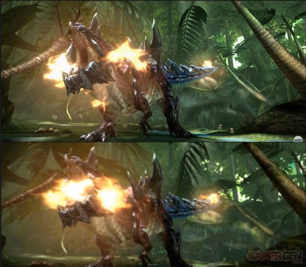 monster hunter xx switch ver comparatif 3DS 04