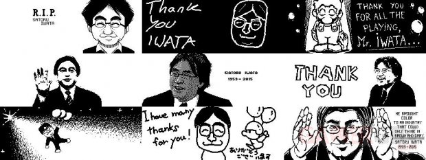 Mort Satoru Iwata images captures splatoon memorial condoleance (9)