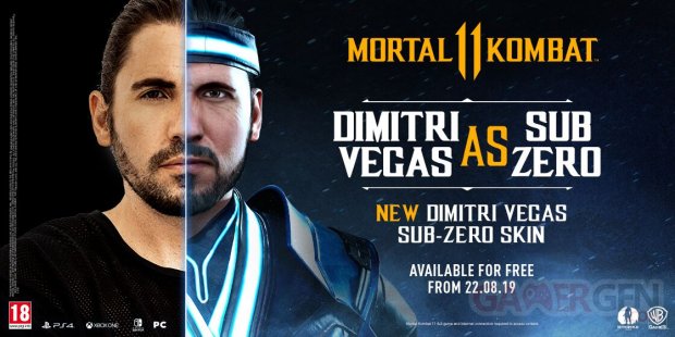 Mortal Kombat 11 Dimitri Vegas.