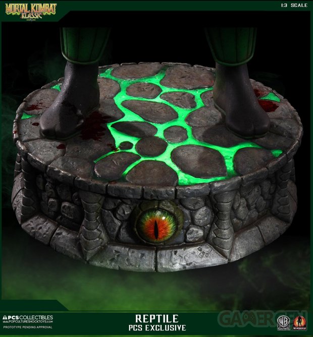 Mortal Kombat Reptile statue image screenshot 33