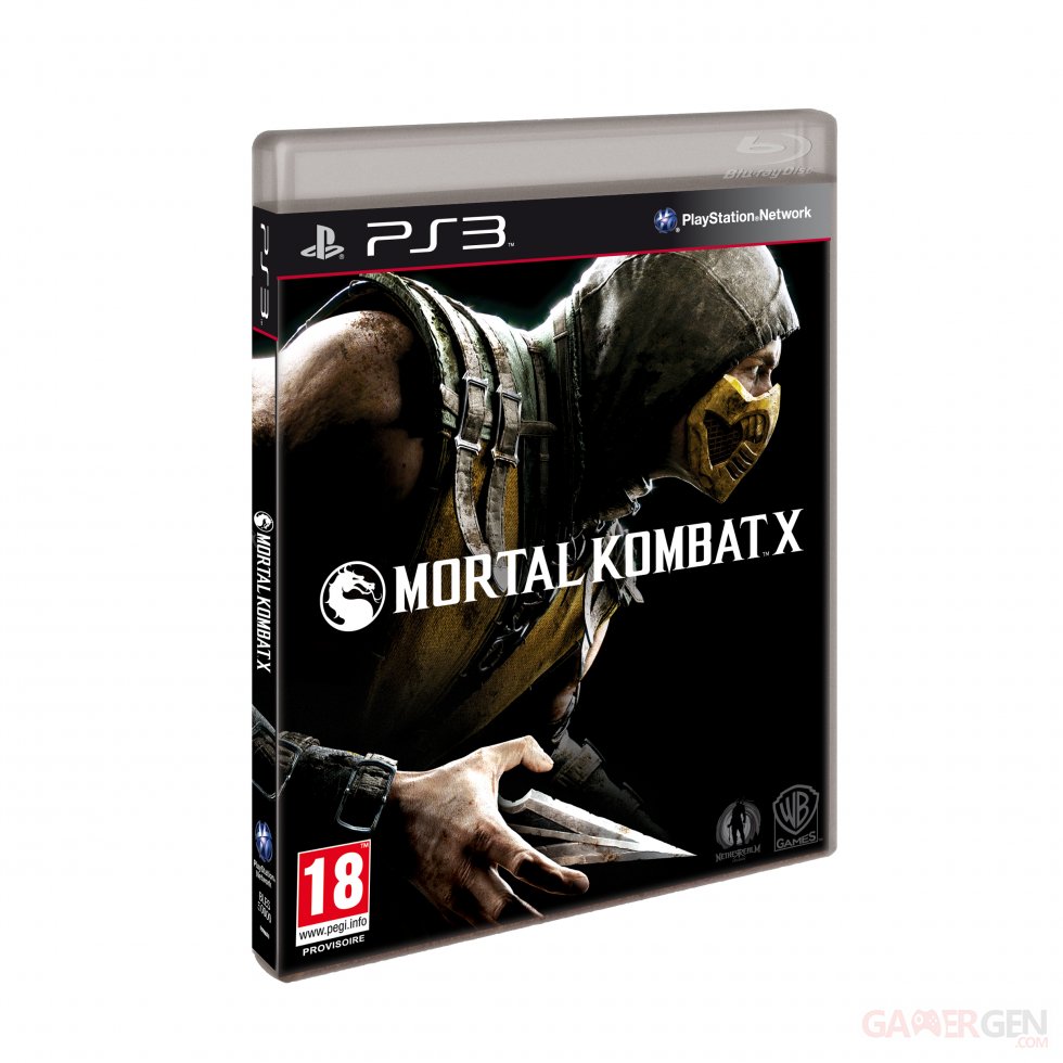 Mortal Kombat X jaquette PS3 1