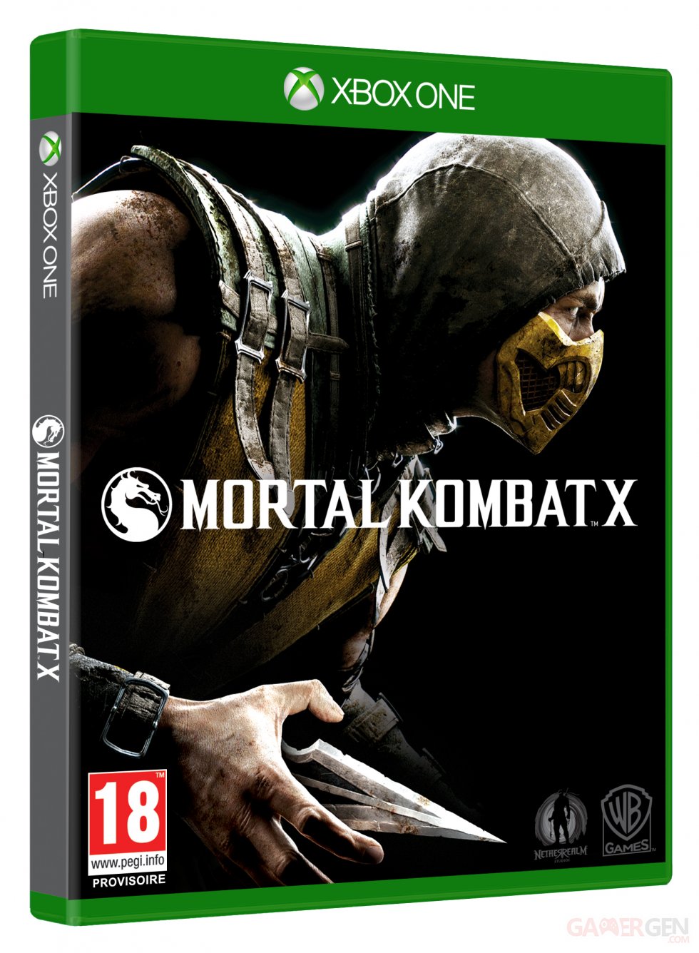 Mortal Kombat X jaquette Xbox One 1