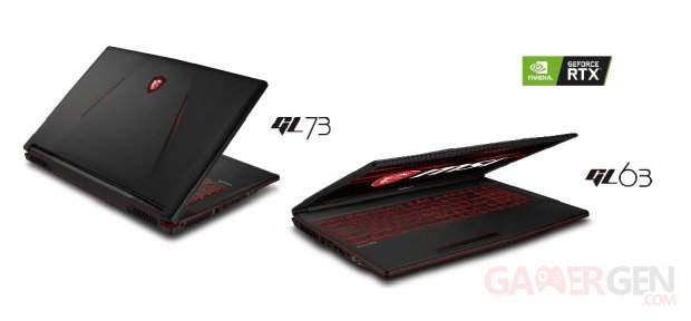 MSI CES 2019 RTX GL73 GL63