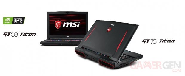 MSI CES 2019 RTX GT63 GT75 Titan