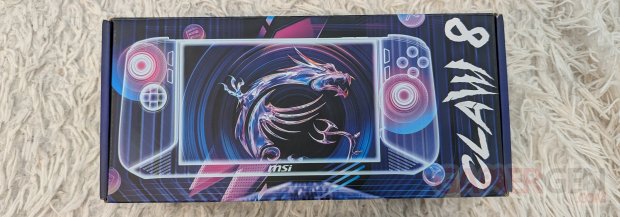 MSI Claw 8 AI+ Unboxing Image
