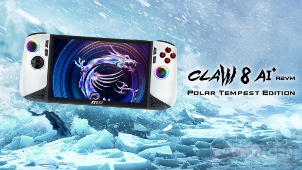 MSI Claw 8 AIPlus PolarTempestEdition 1920x1080