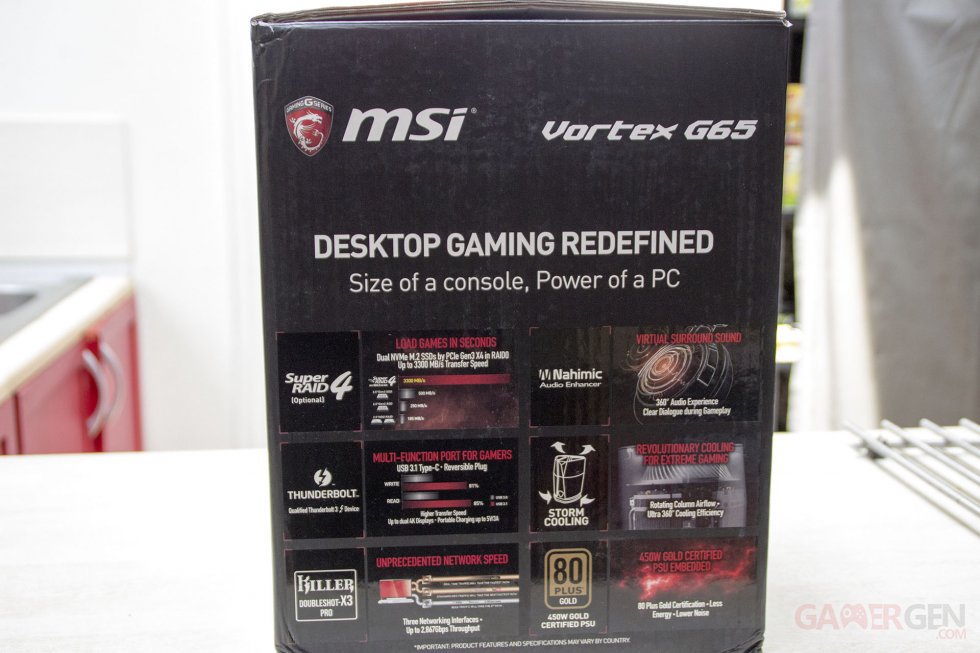 MSI Vortex Test Note Avis Review Images Photos (8)