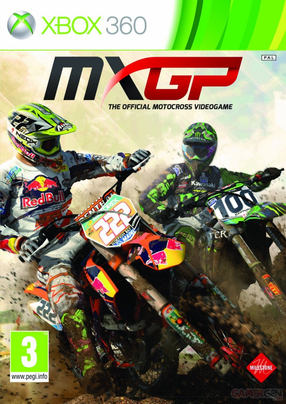 MXGP Xbox 360 jaquette