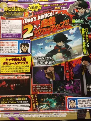 My Hero Academia One's Justice 2 scan 26 09 2019