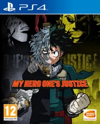 My Hero Ones Justice jaquette PS4 13 04 2018