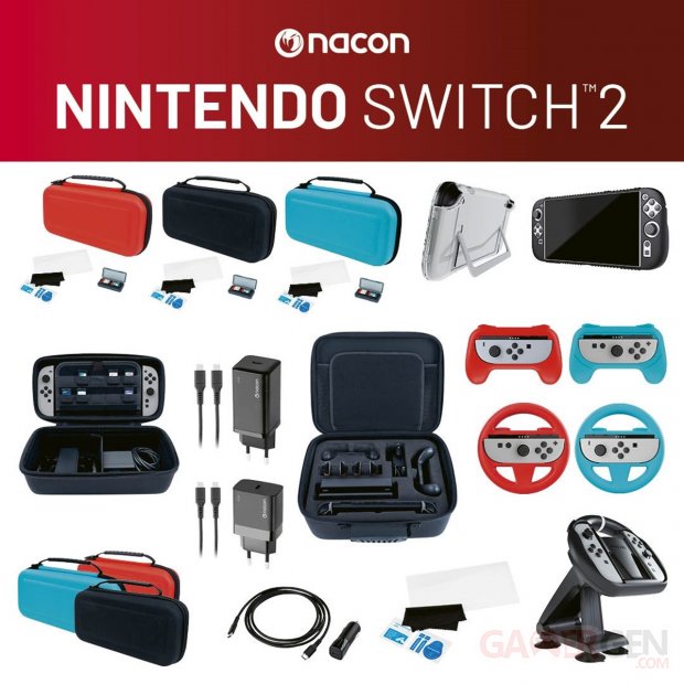 Nacon Nintendo Switch 2 Accessoires