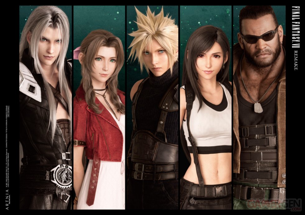 Napperon Tokyo Final Fantasy VII Remake image (2)