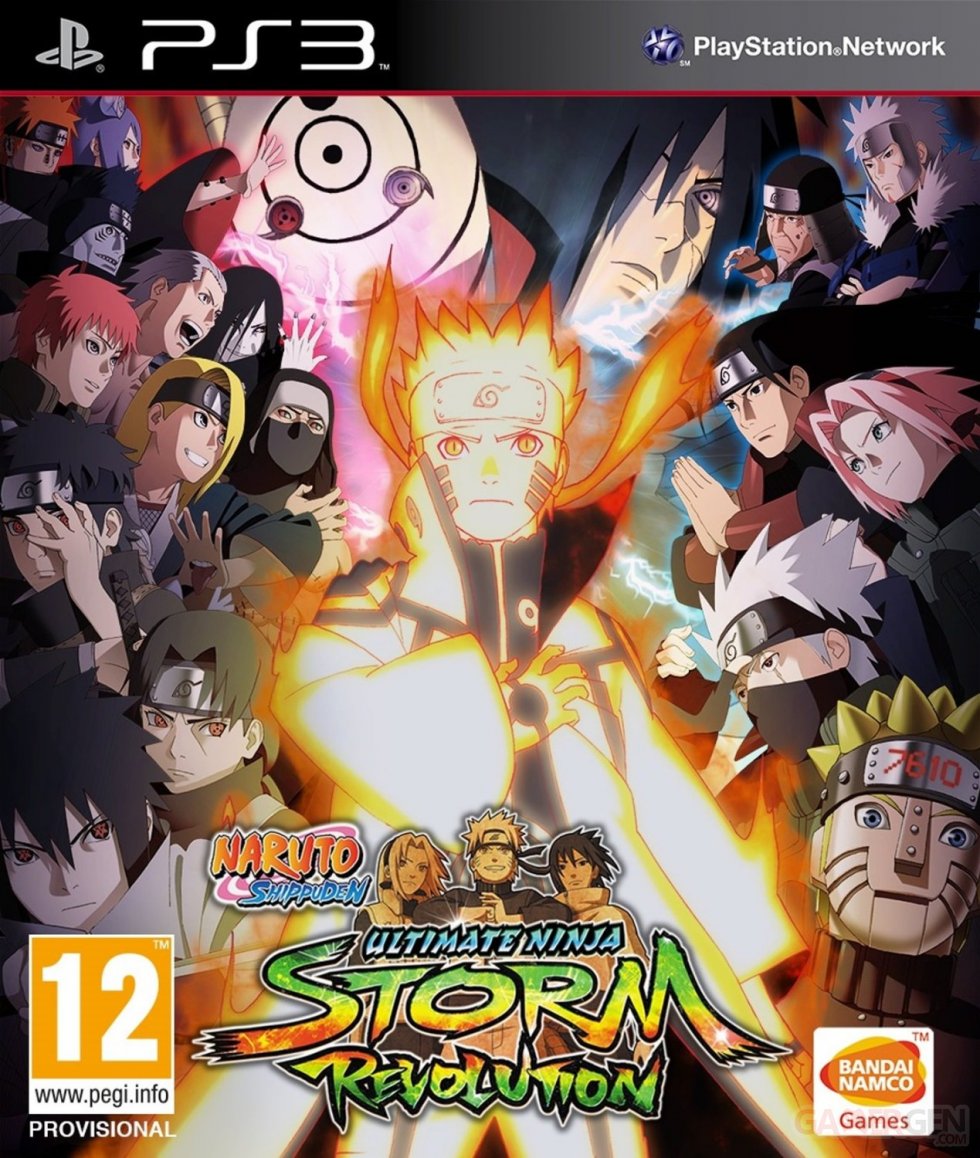 Naruto Shippuden ultimate Ninja storm revolution PEGI PS3