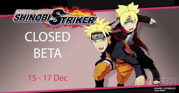 Naruto to Boruto Shinobi Striker bêta 02 12 2017