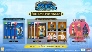 Naruto X Boruto Ultimate Ninja Storm Connections éditions physiques 21 08 2023
