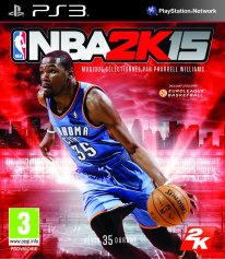 NBA 2K15 jaquette PEGI PS3