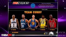 NBA 2K15 Mode Hero team curry