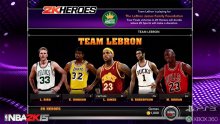 NBA 2K15 Mode Hero team lebron