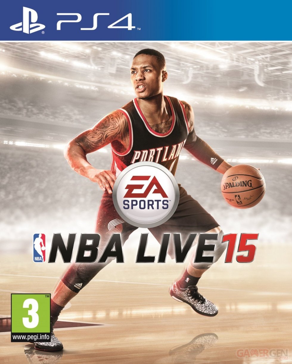 NBA Live 15 jaquette PEGI PS4
