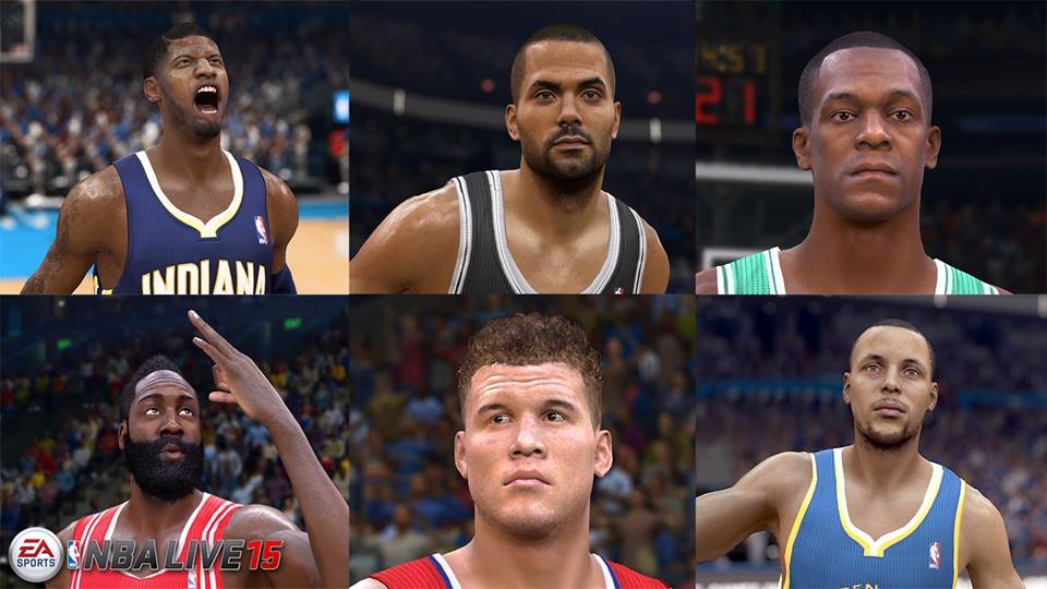NBA Live 15 joueurs annonce E3