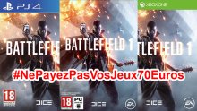 Ne Payez pas vos jeux 70 euros Battlefield 1