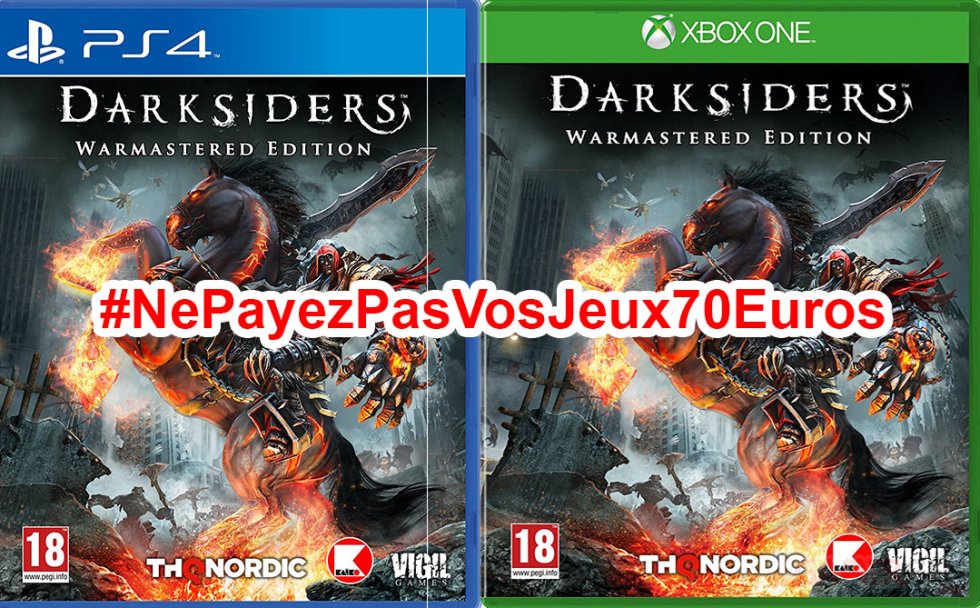 Ne Payez pas vos jeux 70 euros DarkSiders