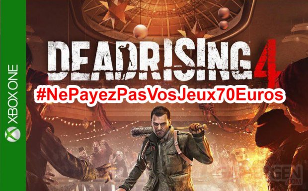 Ne Payez pas vos jeux 70 euros Dead rising