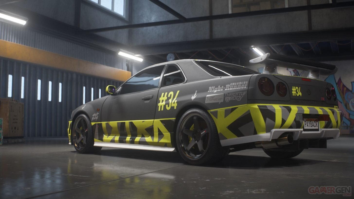 Реликвии nfs payback nissan