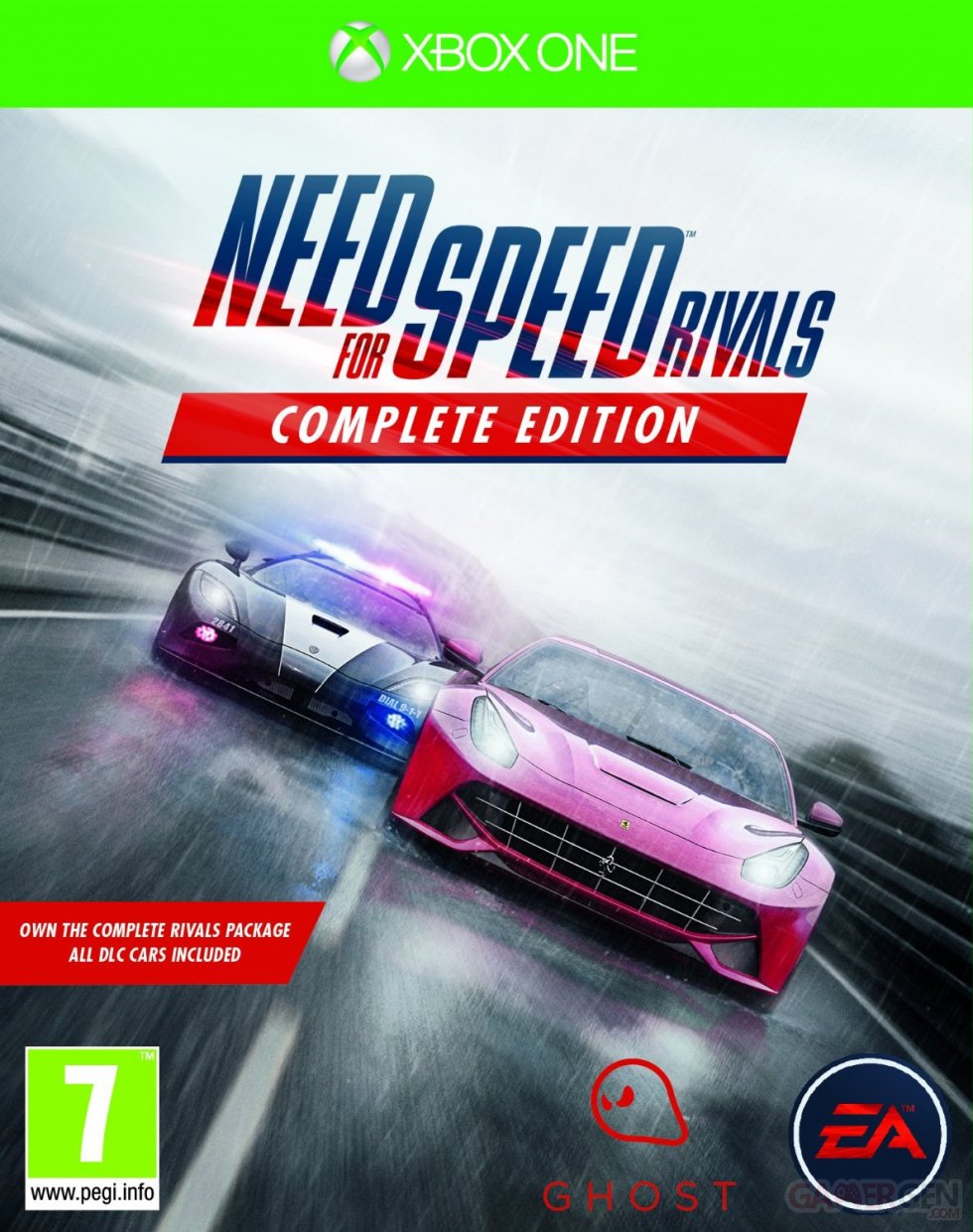 Need for Speed Rivals - Complète Edition jaquette PEGI Xbox One