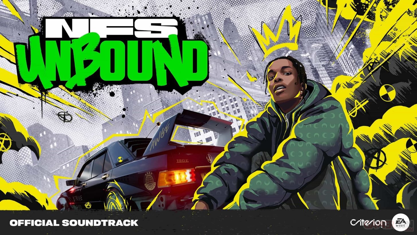 Need for Speed Unbound : la tracklist complète calibrée par A$AP Rocky et  Brodinski dévoilée, déjà écoutable sur Spotify 